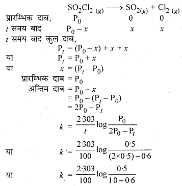 RBSE Solutions for Class 12 Chemistry Chapter 4 रासायनिक बलगतिकी image 40
