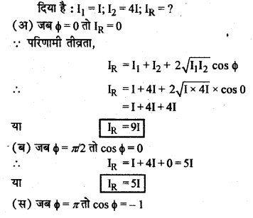 RBSE Solutions for Class 12 Physics Chapter 12 प्रकाश की प्रकृति Numeric Q 2
