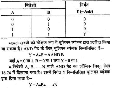 RBSE Solutions for Class 12 Physics Chapter 16 इलेक्ट्रॉनिकी lo Q 9.5