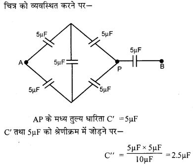 RBSE Solutions for Class 12 Physics Chapter 4 विद्युत धारिता 5