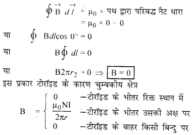 RBSE Solutions for Class 12 Physics Chapter 7 विद्युत धारा के चुम्बकीय प्रभाव 65
