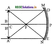 RBSE Class 10 Science Important Questions Chapter 10 Light Reflection and Refraction 10
